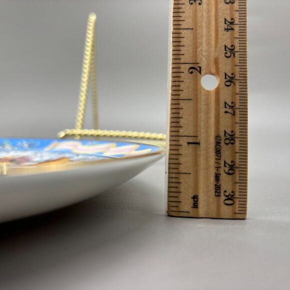 Royal Doulton Teddy Bear Winter Wonderland Plate Linda Griffith Franklin Mint 8" - Picture 5 of 7